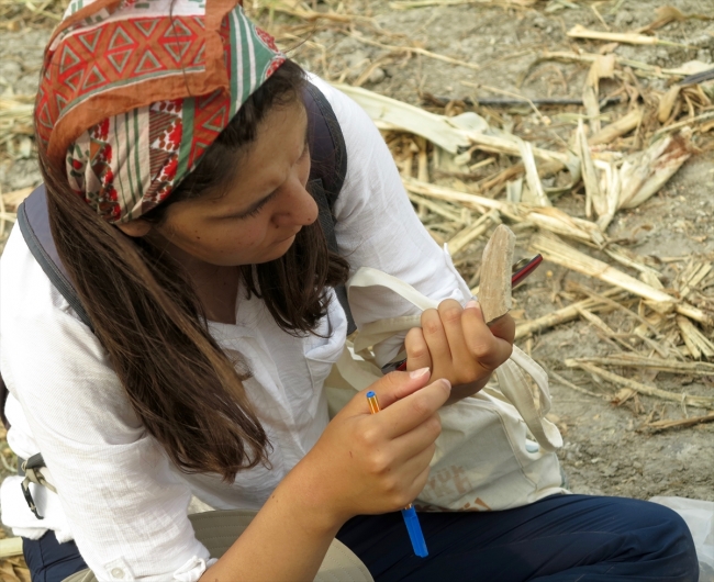 Manyas Gölü yakınlarında 300 bin yıllık olabileceği düşünülen bulgulara rastlandı